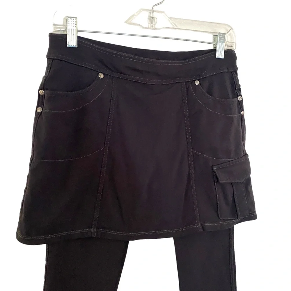 Athleta Bettona Black Skort Leggings Size Small - Picture 3 of 10